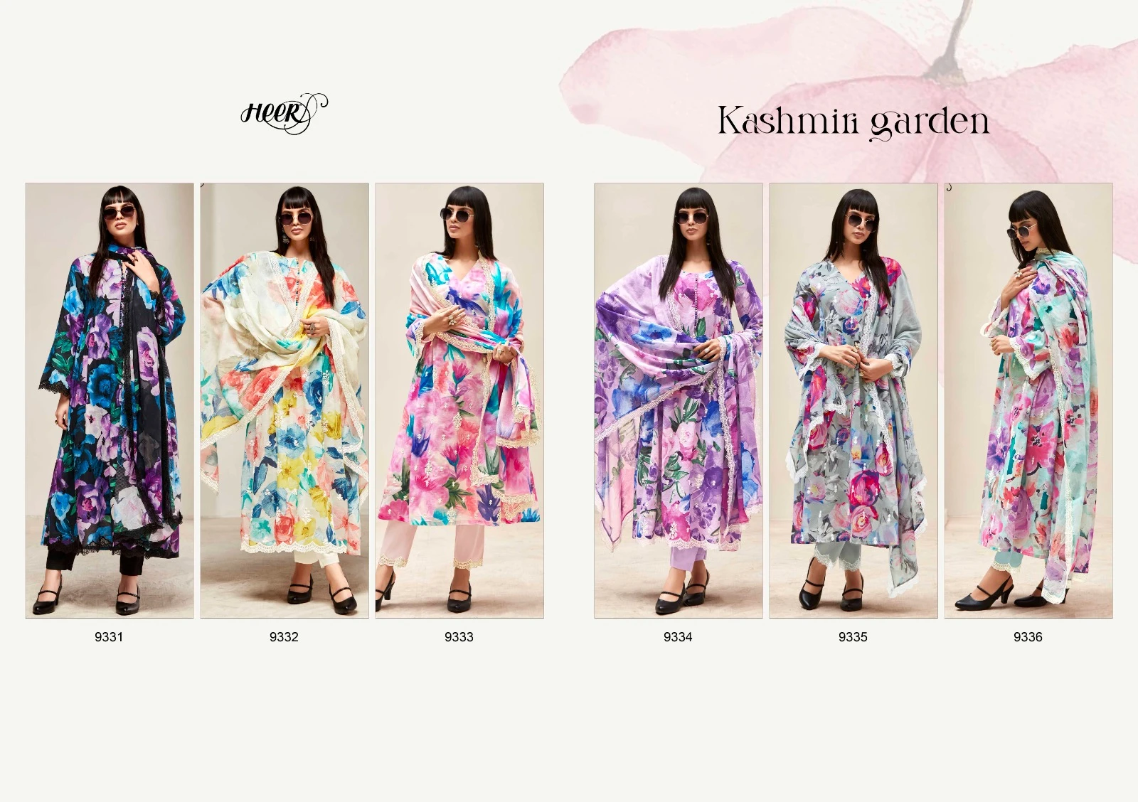 Kimora Kashmiri Garden Pure Linen Wholesale Fancy Salwar Suit Catalog — Wholesale Salwar Suits, Kimora wholesale from Surat — view 7
